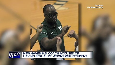 New Haven high basketball coach coach charged for alleged sexual relationship with student
