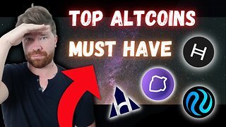 Top 4 AltCoins You MUST HAVE For The Next Upcoming Bull Run!