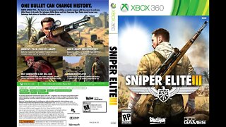 Sniper Elite III - Parte 4 - Direto do XBOX 360