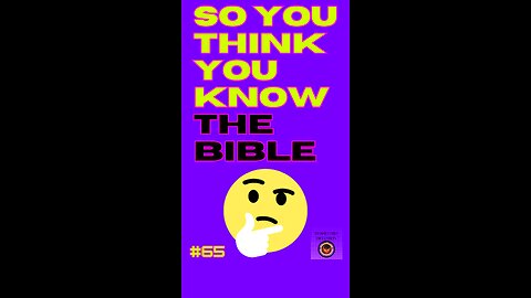 Daily Bible Trivia 65