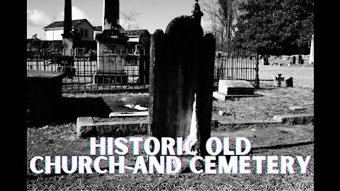 Historic Old Stone Church And Cemetery Located In Clemson, South Carolina