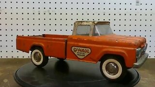 Rusty 1960's Nylint Ford F150 U-Haul Pickup Restoration