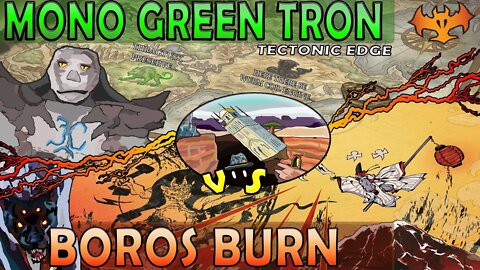 Mono Green Tron VS Boros Burn｜Life Gain and Trinisphere ｜Magic The Gathering Online Modern League Match