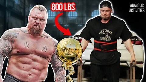 I tried STRONGMAN for a DAY! | Anabolic Activities