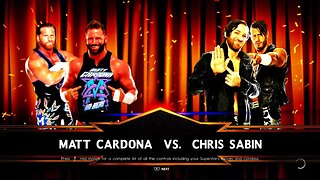 Impact Wrestling Matt Cardona vs Chris Sabin