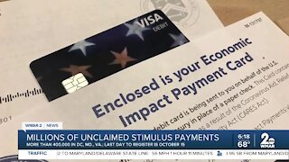 Millions of unclaimed stimulus payments