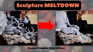 Clay Sculpture Melting | Halloween '22 | EP. 3