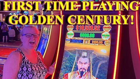 Slot Machine Play - Dragon Link, Golden Century - My First Time Playing Golden Century!!!