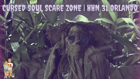 Scarecrow Cursed Soul Scared Zone | HHN31 Universal Orlando