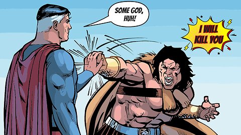 Superman vs Hercules #dccomics #superman #hercules