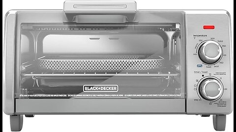 BLACK+DECKER Crisp N Bake Air Fry Toaster Oven 5 Cooking Functions 30 Minute https://amzn.to/48xYCuB