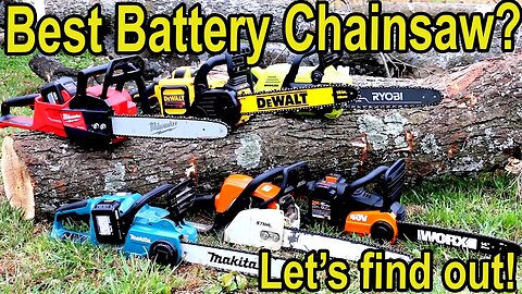 Best Chainsaw Brand (ROUND 1 of 2)? Milwaukee vs DeWalt, Makita, Ryobi & WORX