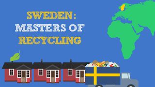 Overachiever: Sweden too good at recycling, needs trash