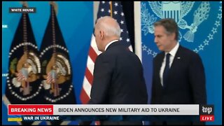 Biden Doesn't Answer What It Will Take To Send MIGs to Zelensky