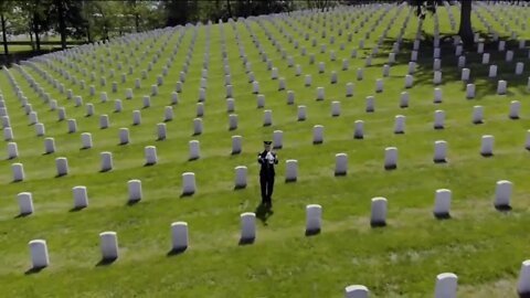 U.S. Air Force Band video of taps at Culpeper National Cemetery