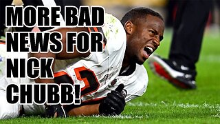 Nick Chubb gets more potentially DEVASTATING news on his knee injury! Fans believe MNF is CURSED!