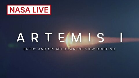 [AO VIVO] Prévia do Splashdown da Artemis I NASA