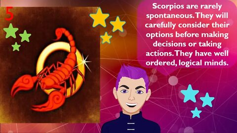 10 top traits that Scorpios have in their behaviour and Scorpio personality.