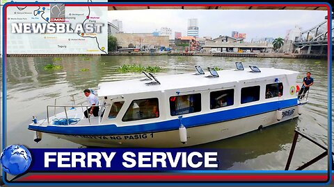 Pagkakaroon ng ferry service sa Laguna de Bay at Manila Bay, pinag-aaralan