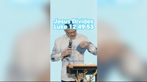 Pastor Greg Locke: Do you think that I came to provide peace on earth No, I tell you, but rather division, Luke 12:49-53 - 12/17/23
