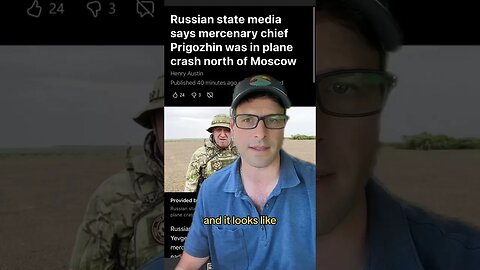 Putin Gets Revenge, Progozhin Dead in Plane Crash