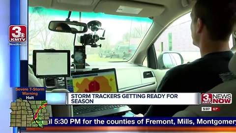 Storm chasing couple takes off for first storms of the year