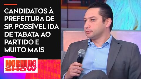 Entrevista do presidente do PSDB-SP, Marcos Vinholi, no Morning Show