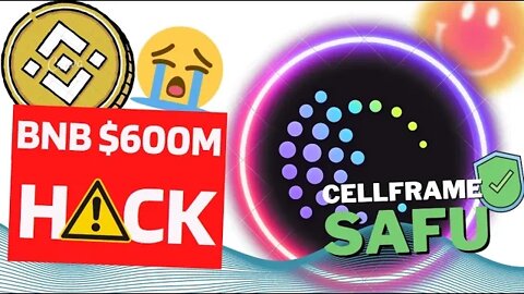🚨 BNB $600m hack - Time to get Quantum Ready with Cellframe | Updates | Price Action | $Cell