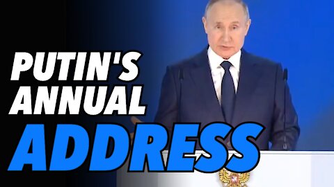 Putin's Annual Address draws RED LINES NOT to be crossed. More info on Belarus coup coming