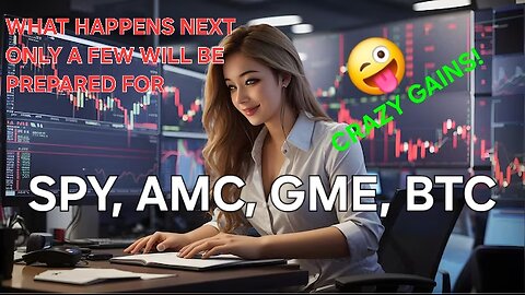 What Happens Next Only A Few Will Be Prepared For. "SPY, BTC, AMC, GME WEEKLY OUTLOOK"