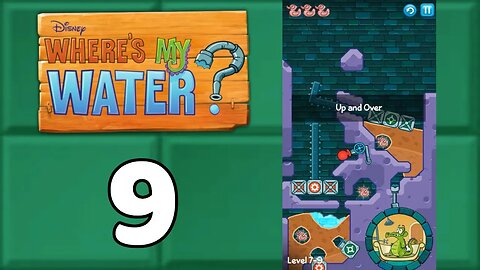 Where's My Water? Swampy - Streched Thin Level 9 | 3 stars walkthrough