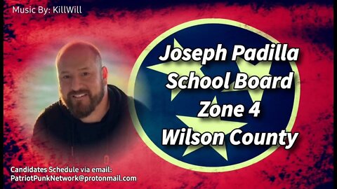 Meet the Candidate, Episode 2: Joseph Padilla Wilson County Zone 4 School Board