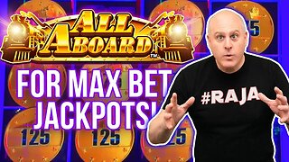 All Aboard for Max Bet Jackpots!