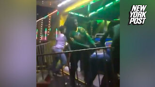Ferris wheel operator beaten in wild Florida carnival fight video