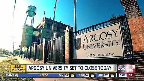 Argosy University in Tampa prepares students for closure