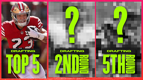 Can you GUESS these two ELITE RBs compared to Christian McCaffrey - Fantasy Football Draft Strategy