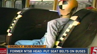 Former NTSB Chair: Put Seat Belts On School Buses