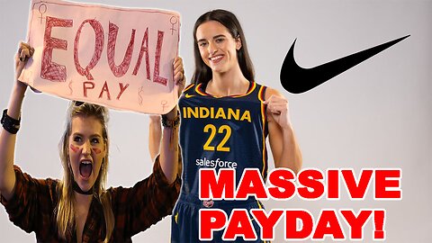 WOKE Equal Pay Activist will be SHOCKED at Caitlin Clark's MASSIVE Nike deal! It's HISTORIC!