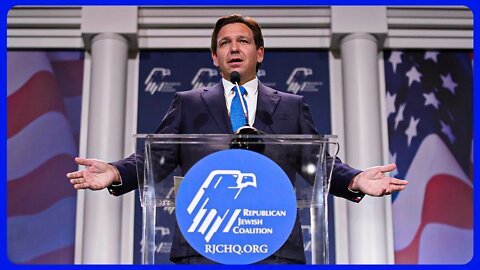 Ron DeSantis Jewish Coalition: "Florida is Where 'Woke' goes to Die"