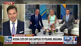 Senator Rubio Jokes with Fox & Friends about Brian Kilmeade