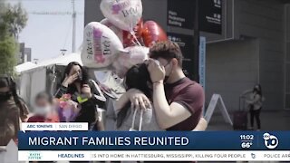 Migrant families reunited under Biden Administration