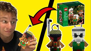 Building LEGO Star Wars Characters out of the NEW Gingerbread Ornaments | Lego 40642