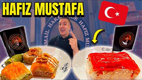 Hafiz Mustafa Review! The Most FAMOUS DISH From Turkey 🇹🇷
