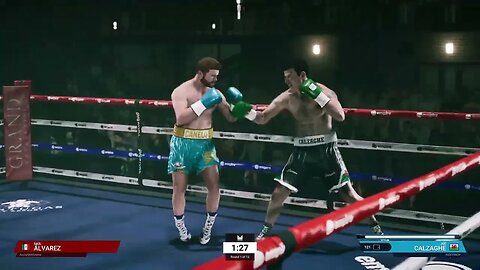 Undisputed Boxing Online Ranked Gameplay Joe Calzaghe vs Saul Canelo Alvarez