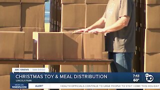 Christmas toy & meal distribution