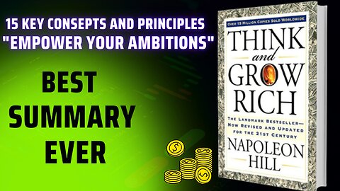 Think and Grow Rich | Book Summary | 15 key Concepts and Principles | Learn Elevate