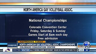 Convention Center hosting volleyball tournament