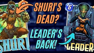 HUGE Meta Shake Up! | Shuri's Going Down and Leader's Coming Back | Marvel Snap Balance Patch