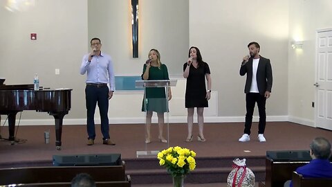 Quarteto canta Espírito de Deus