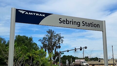 Northbound Amtrak @ Sebring Station